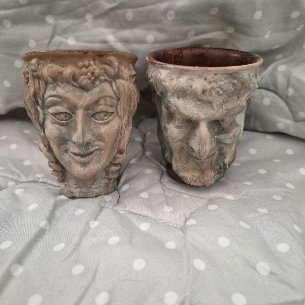 Very Rare Vintage God & Goddess cups from the 60’s